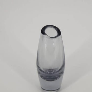 Vintage Mid Century Modern Art Glass Vase by Sven Palmqvist for Orrefors, 1950s 