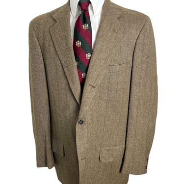 Vintage Dated 1969 BROOKS BROTHERS "346" Wool Tweed Sack Sport Coat ~ size 42 Long ~ jacket / blazer ~ Preppy / Ivy Style / Trad ~ 1960s 