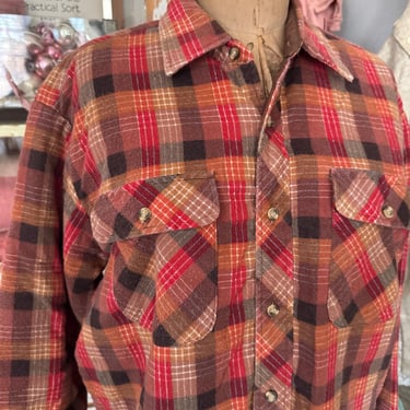 Vintage Bemidji Woolen Mills Red Wool Jacket Men's | NeonSky