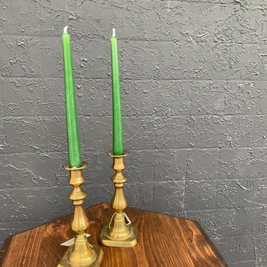Brass 8” Classic Candle Sticks