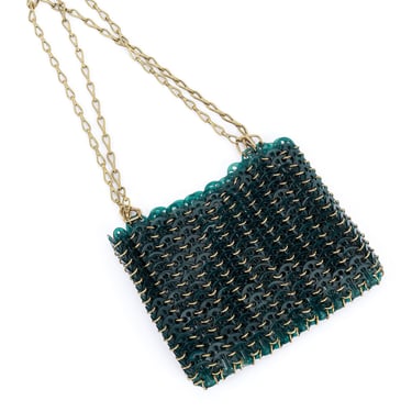 Green & Gold "Nano 1969" Handbag