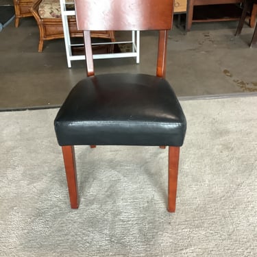 Cherry Faux Leather Chair