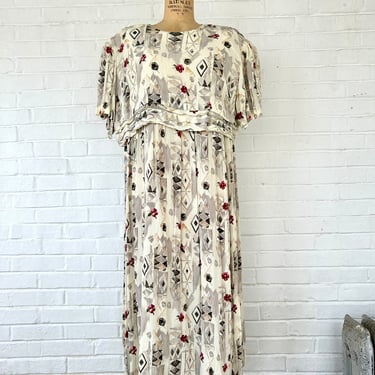 1990's Farmer's Market Day Dress in Size 20/22 