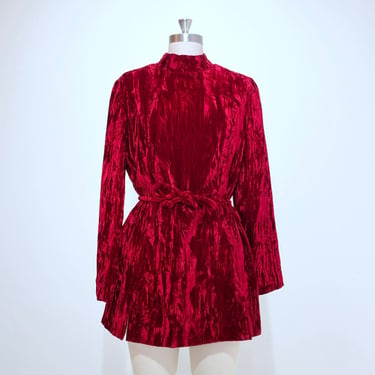 Vintage Tunic in Crushed Velvet from Best Dressed Alaska Collection