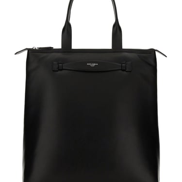 Dolce & Gabbana Men Leather Shopping Bag