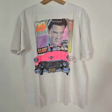 Vintage Elvis Presley Single Stitch t-shirt, USPS, 90's, XL 