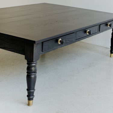 Reclaimed Wood Turned Leg Coffee Table | Floor Sample
