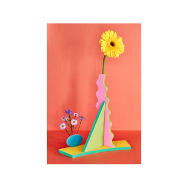 Sunflower with Abstract Shapes: Still Life, Fine Art Photography, Archival Print, Giclée Print, Floral Print, Modern Art, Decorative Art 