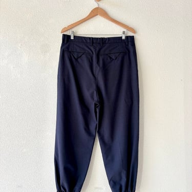 YOKO SAKAMOTO WOOL TROUSERS SIZE MEDIUM