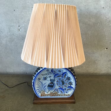 Vintage Tonala Pottery Lamp