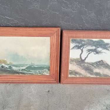 19th Century Paintings of "Monterey Bay & Coast" 