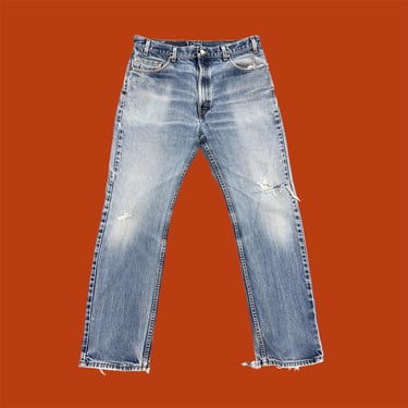 70s Levi's 66前期 1501-0117 w33 L 38 Vintage 70s Levi's Redline 501xx Selvedge Blue Jeans 33x34