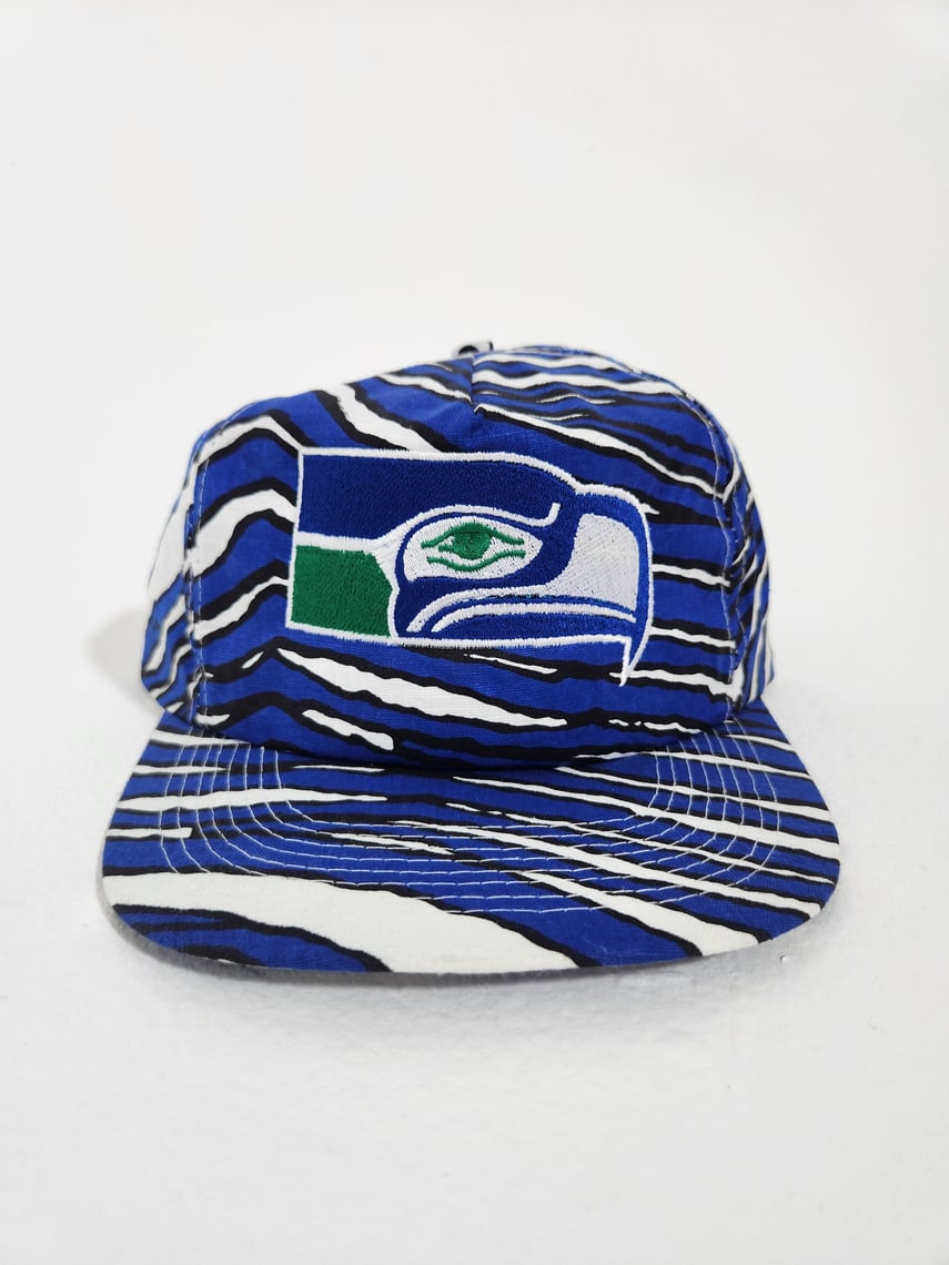 Vintage 1990s NFL Seattle Seahawks Splash Logo Athletics Snapback Hat