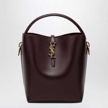 Saint Laurent Le 37 Rouge Cabernet Bucket Bag Women