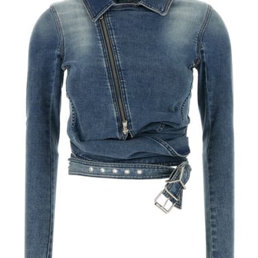 Y Project Woman Stretch Denim Jacket