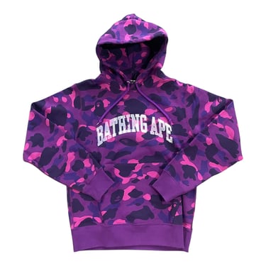 Purple Bape Camo Hoodie (M)