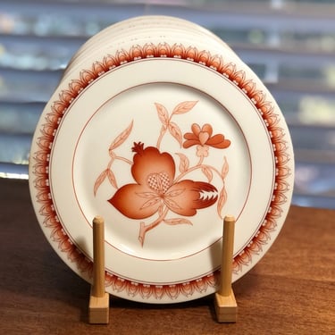 REDUCED! Rare Charles Field Haviland Shangaï Dessert Plates – Set of 6 