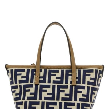 Fendi Woman Mini Roll Tessuto Ff/Vit