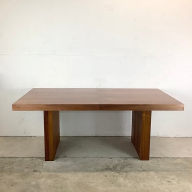 Mid-Century Dining Table With Leaves by Dillingham 