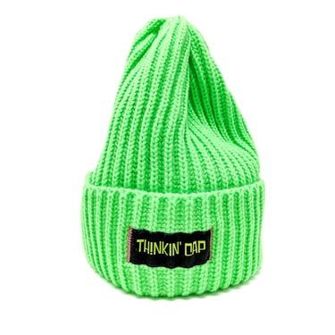 TH!NKIN’ CAP Beanie (Neon Lime)