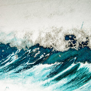 Scott Farrell | "Rough Surf", Framed