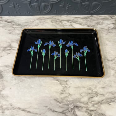 Otagiri Blue Iris Serving Tray