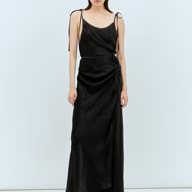 Acne Studios Women Satin Maxi Dress