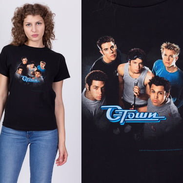 Vintage O-Town Boy Band T Shirt - Small | Y2K Black Unisex Graphic Music Tee 