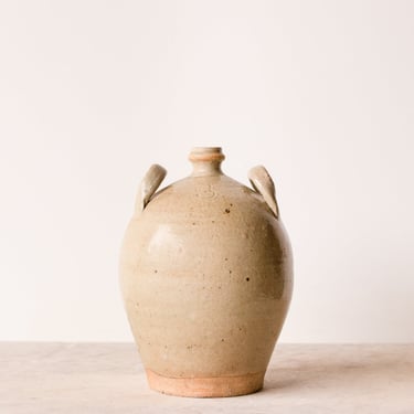 Vintage Stamped Stoneware Vessel