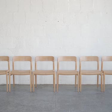 Niels Møller Model 75 Dining Chairs