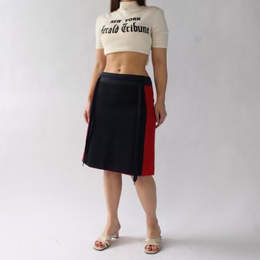 90s Miu Miu Wool/Mohair Skirt - W28