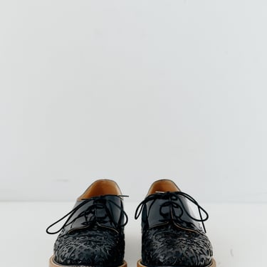 Oscar de la Renta Balck Oxfords