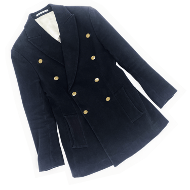Vivienne Westwood 90s black double breasted coat