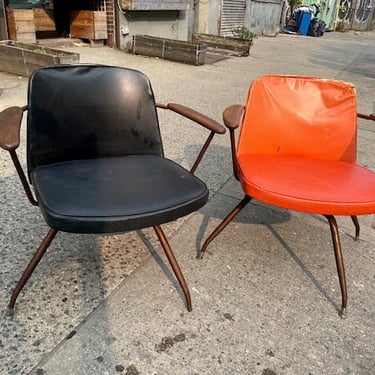 Viko Mcm lounge chairs as is 27x23x29" tall