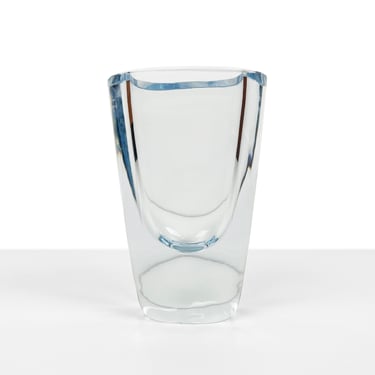 Small Swedish Crystal Vase by Strombergshyttan 