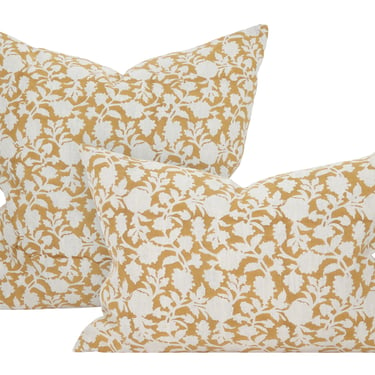 Indra Goldenrod Pillows