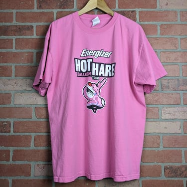 Vintage 90s Hot Hare Balloon Tour ORIGINAL Energizer Bunny Balloon Tee - Extra Large 