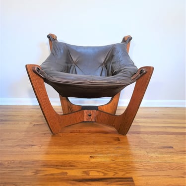 Vintage Odd Knutsen Luna Chair 