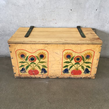Monterey Furniture Painted Trunk