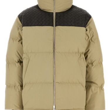 Bottega Veneta Women Beige Cotton Down Jacket