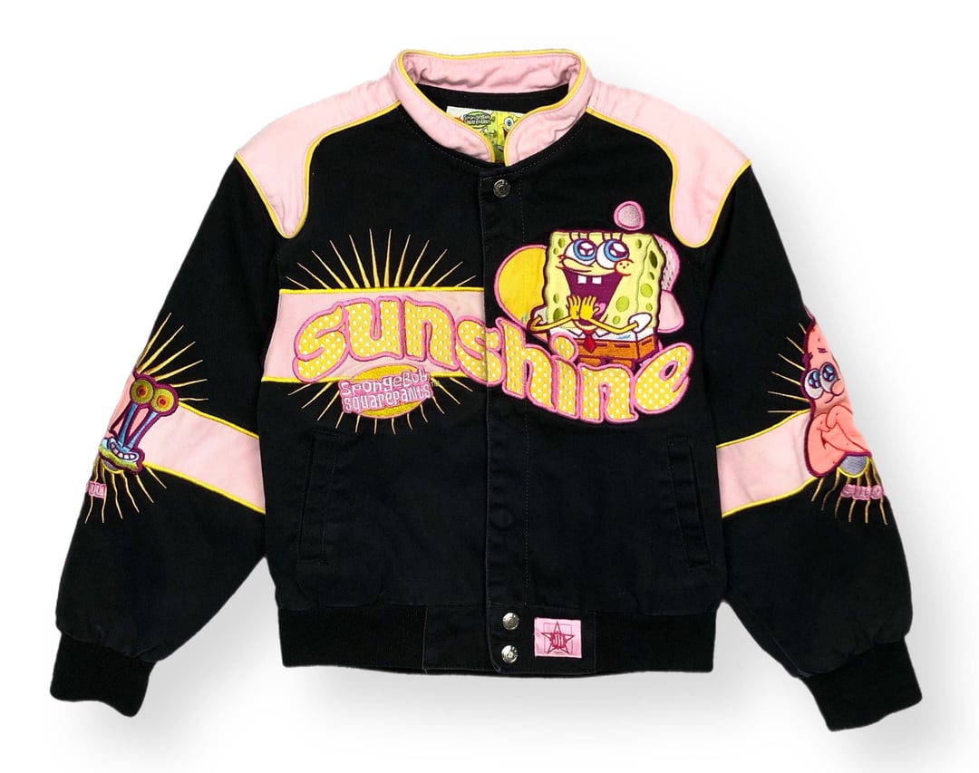ジャケット・アウター SpongeBob Jeff Hamilton Racing Jacket 30218798_59252377_600.jpg
