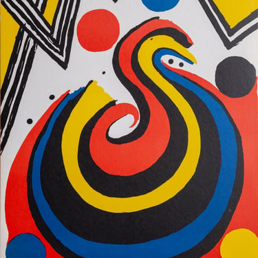 Alexander Calder, La Vague, Poster 