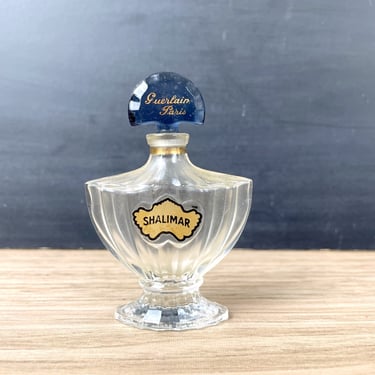 Shalimar by Guerlain Paris perfume bottle 