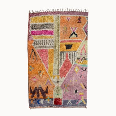 Maddie Contemporary Moroccan Rug | 5'3&quot; x 9'