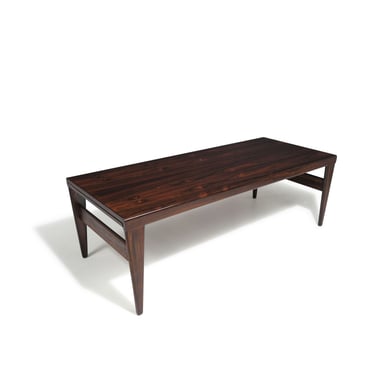 Illum Wikkelso Brazilian Rosewood Coffee Table with Tray