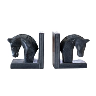 LBC Stone Horse Bookends