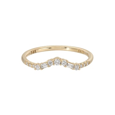 Diamond Etude Arch Ring