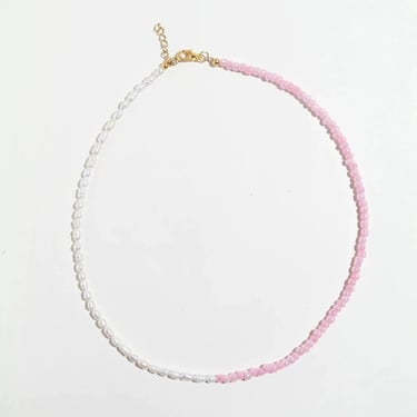 Pink 50/50 Necklace