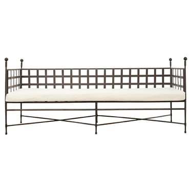 Janus et Cie Amalfi Tuxedo Sofa Bench by Mario Papperzini