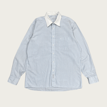 (L) Christian Dior Chemises Striped Button Up Shirt